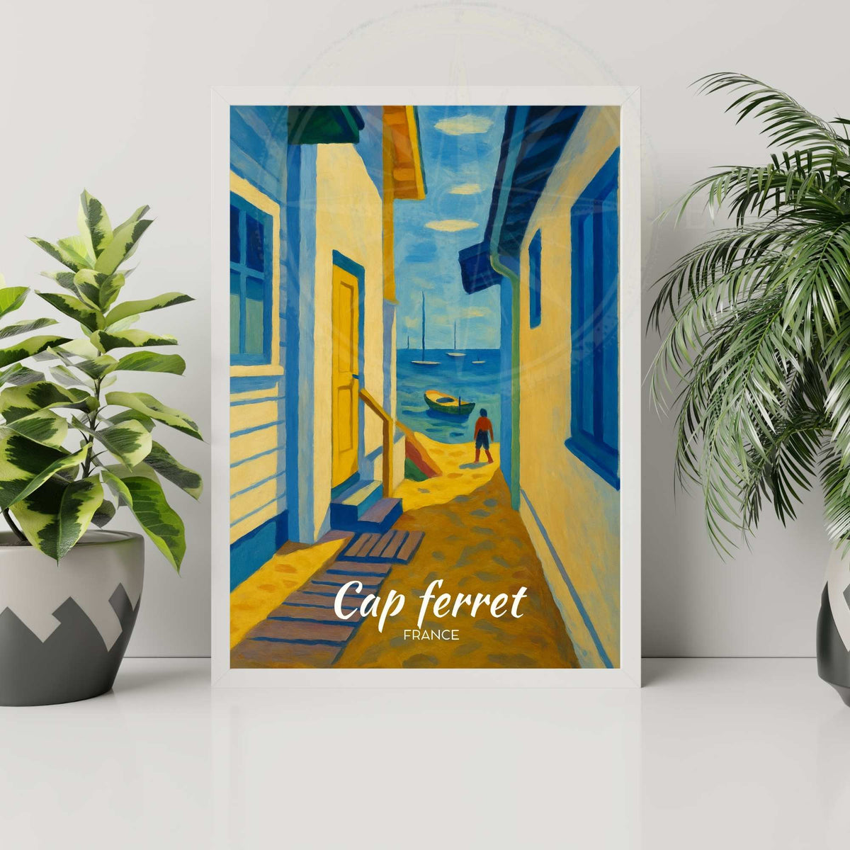 Affiche de voyage Cap Ferret | Poster Cap Ferret | Affiche France
