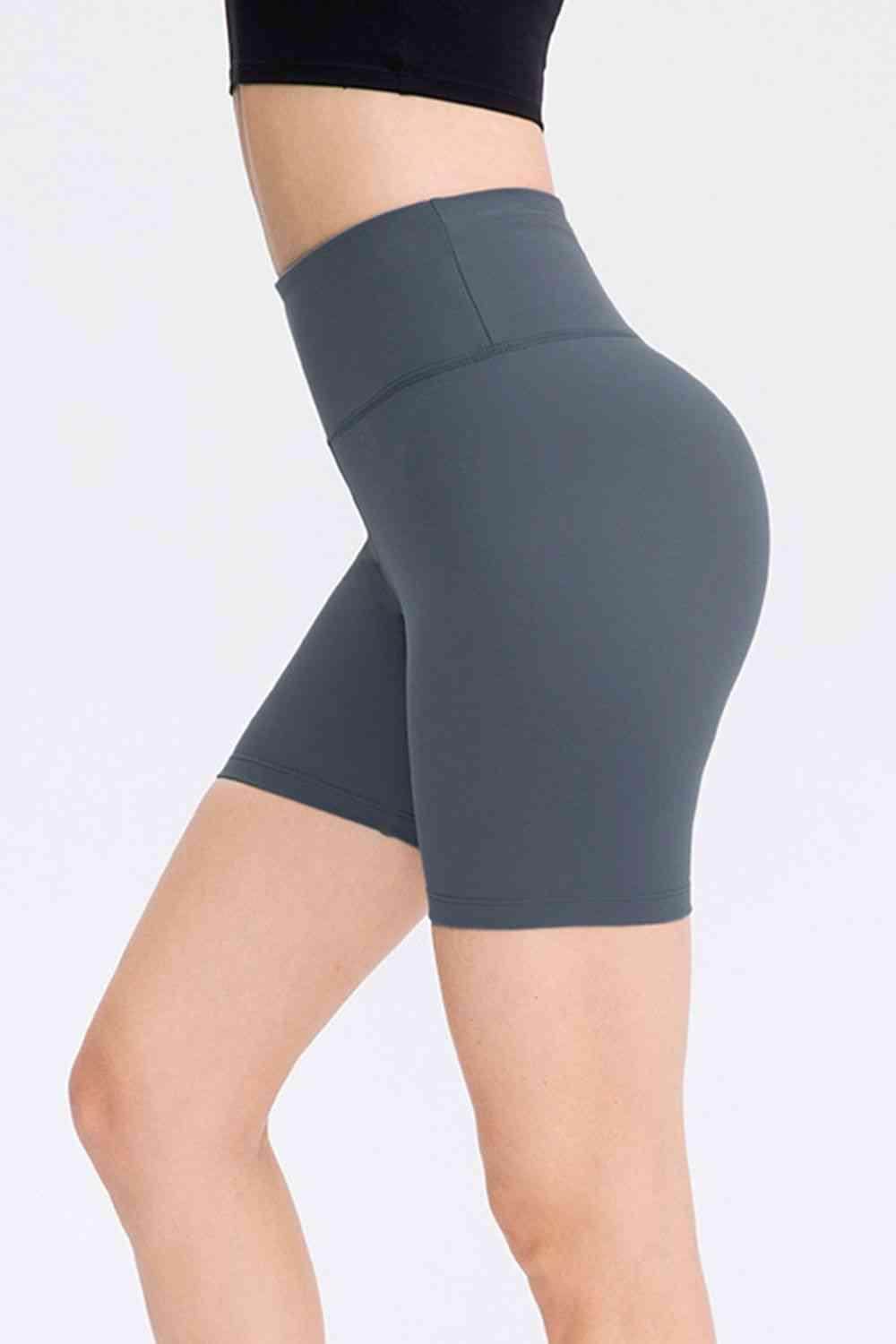 Wide Waistband Sports Shorts for Active Women and Girls