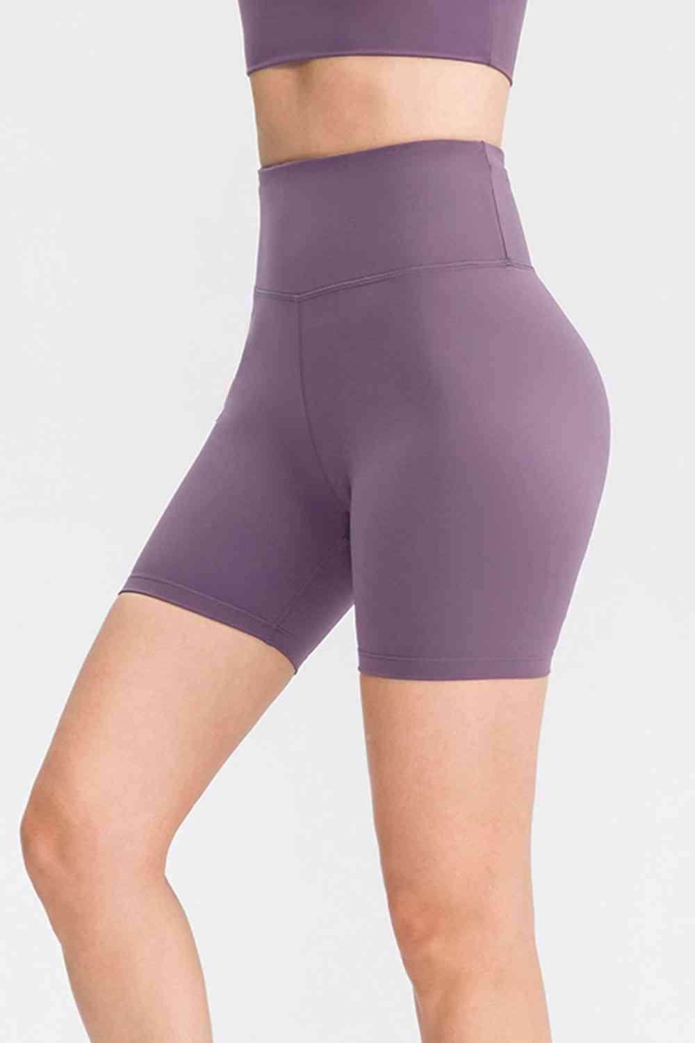Wide Waistband Sports Shorts for Active Women and Girls